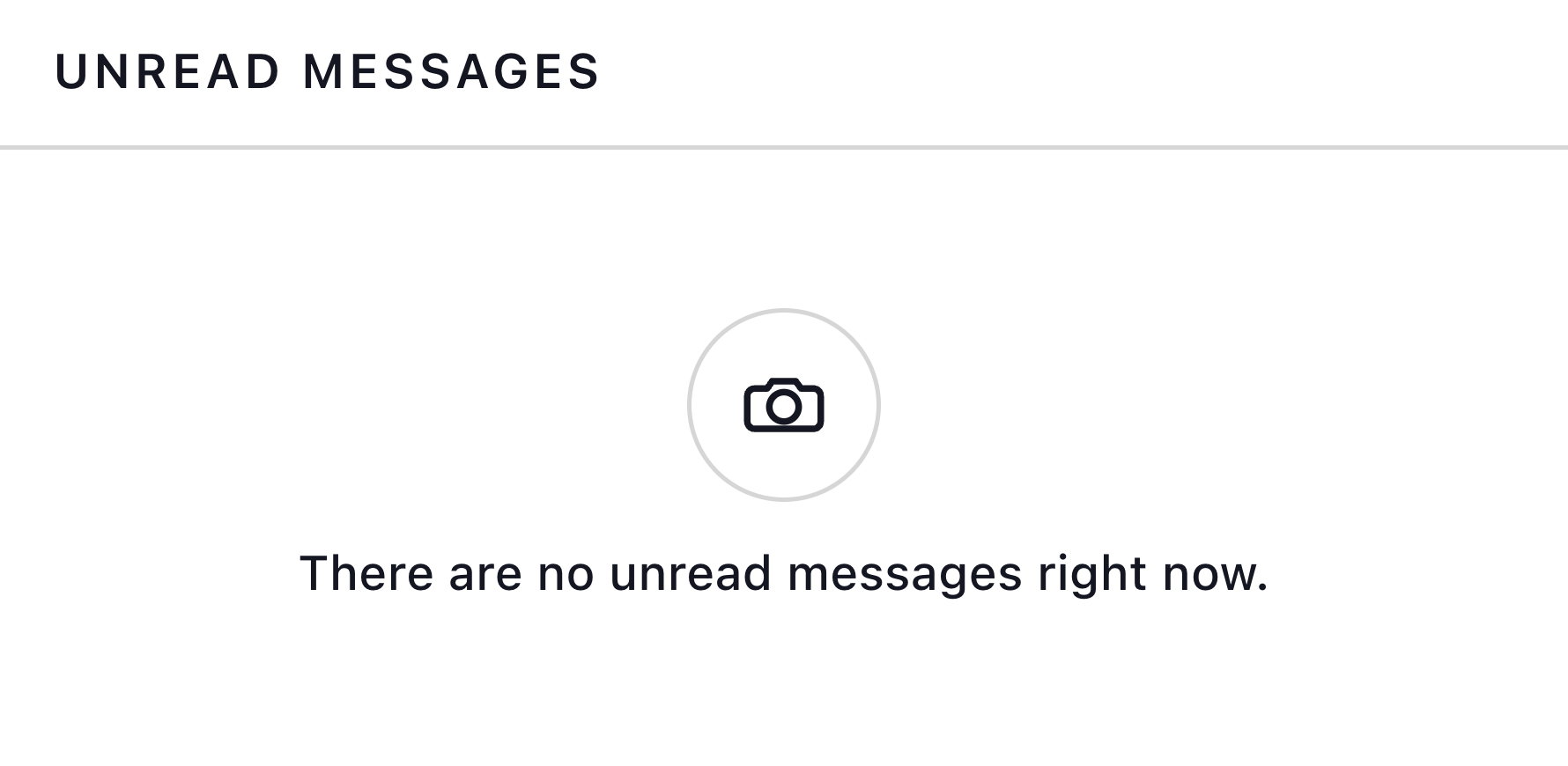 Unread Messages wide preview